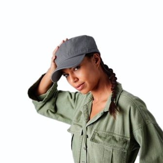 Beechfield harmaa lippis