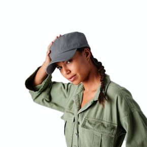 Beechfield harmaa lippis