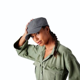 Beechfield harmaa lippis